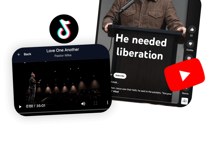 Sermon video management